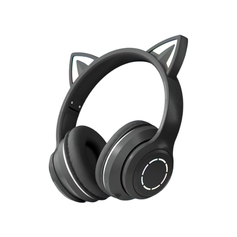Ασύρματα ακουστικά - Cat Headphones - ST89M - 626891 - Black