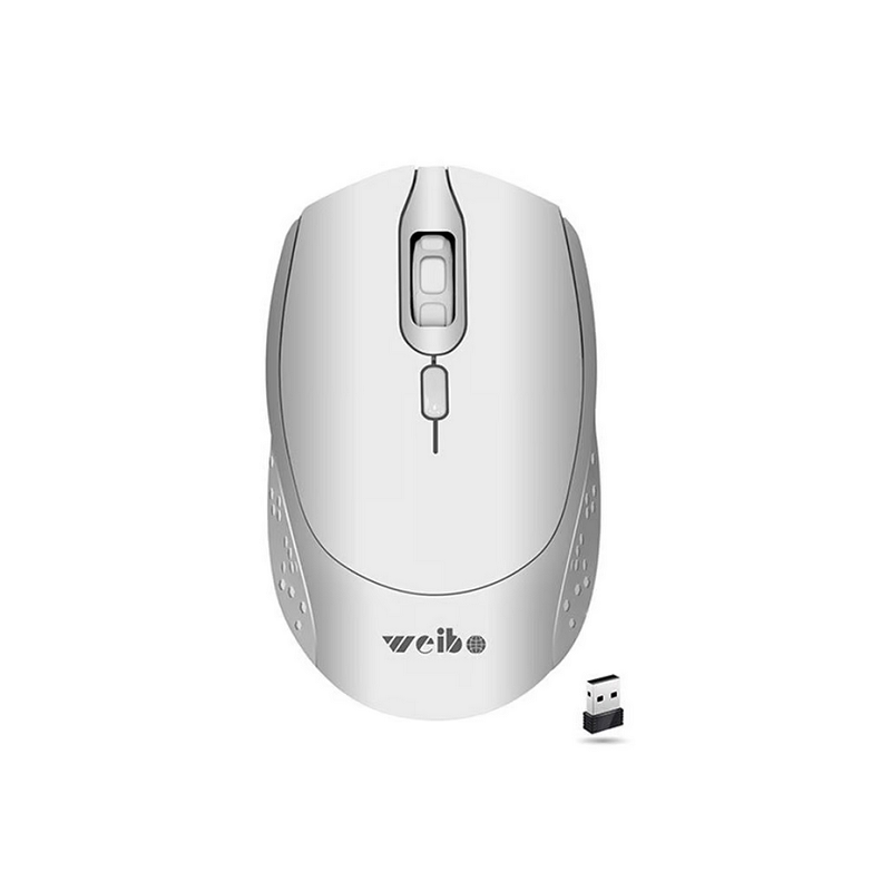 Ασύρματο ποντίκι Η/Υ - RF6400 - Weibo - 656409 - White