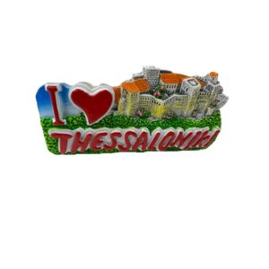 Tουριστικό μαγνητάκι Souvenir – Σετ 12pcs - Resin Magnet - Thessaloniki - 678135