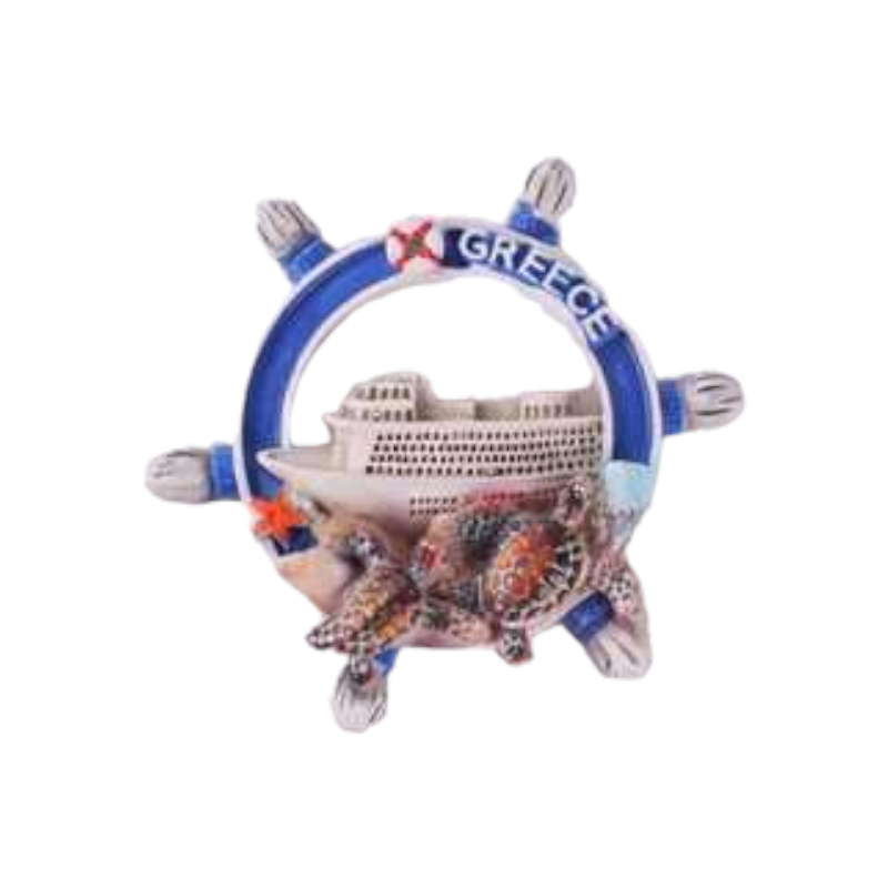 Tουριστικό μαγνητάκι Souvenir - Σετ 12pcs - Resin Magnet - Greece - 678398