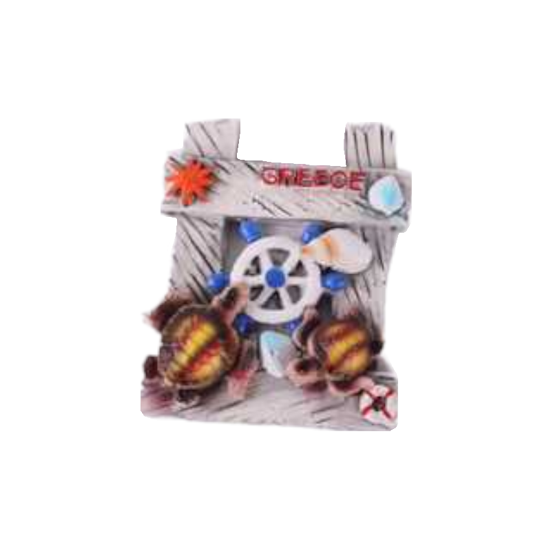 Tουριστικό μαγνητάκι Souvenir - Σετ 12pcs - Resin Magnet - Greece - 678400