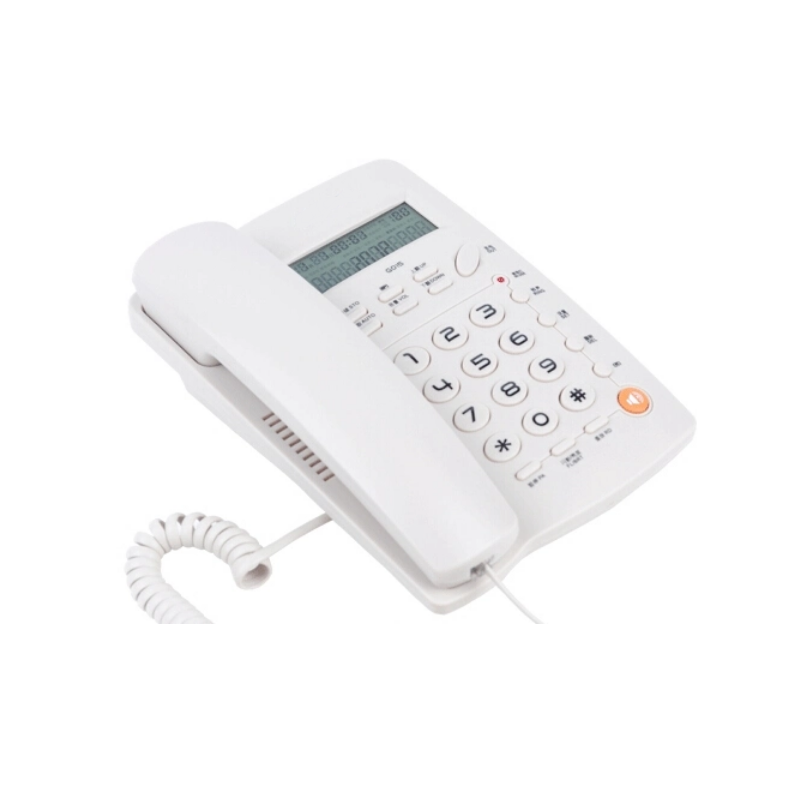 Ενσύρματο σταθερό τηλέφωνο - OHO - 03 - 690033 - White