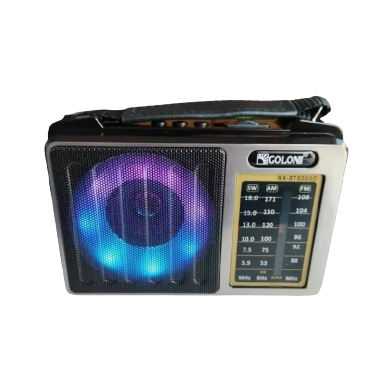 Επαναφορτιζόμενο ραδιόφωνο με ηλιακό πάνελ - RX806DD - 808061