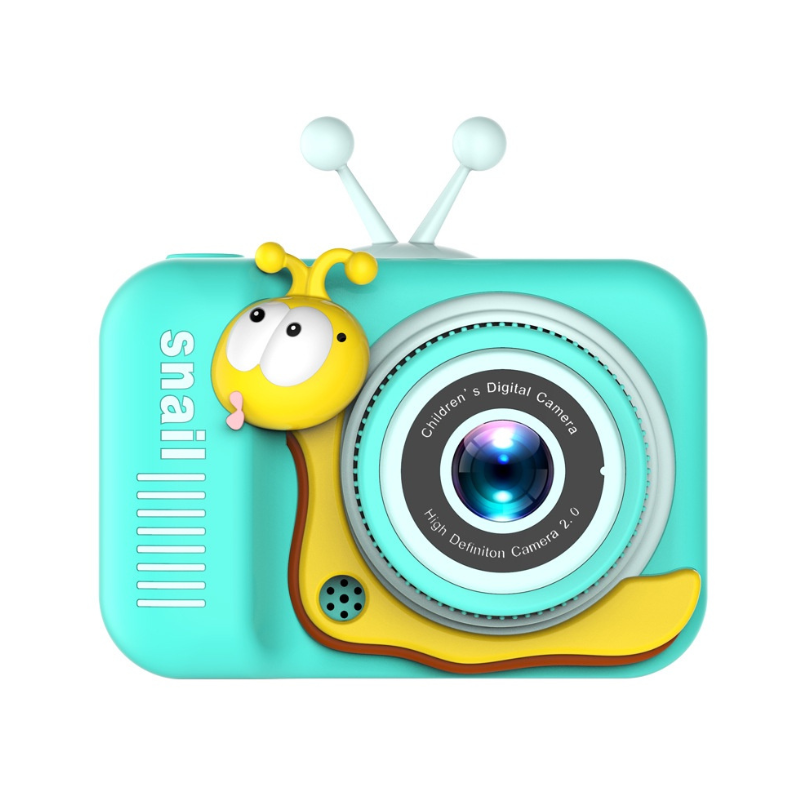 Παιδική ψηφιακή κάμερα - Q2 - Snail - 810651 - Green