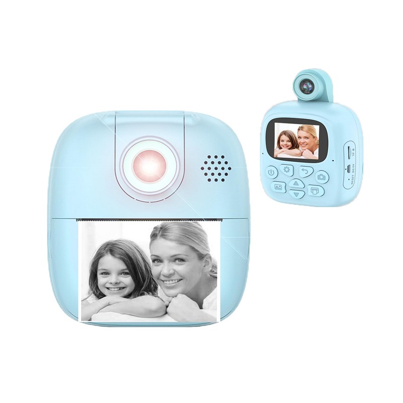 Παιδική κάμερα με εκτυπωτή - A19 - 811126 - Blue