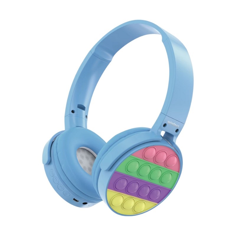Ασύρματα ακουστικά - Pop It Headphones - ST91 - 886963 - Blue