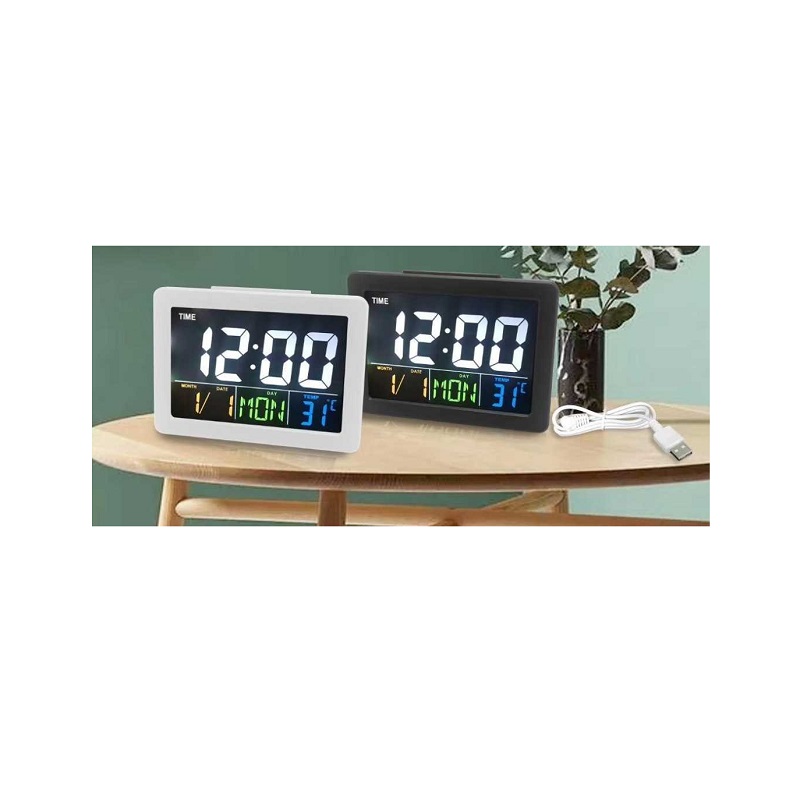 Ψηφιακό ρολόι – Ξυπνητήρι - 2000WJ - 902002 - Black