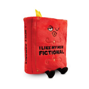 Punchkins Plush Ρομαντικό Βιβλίο Λούτρινο – "I Like My Men Fictional"