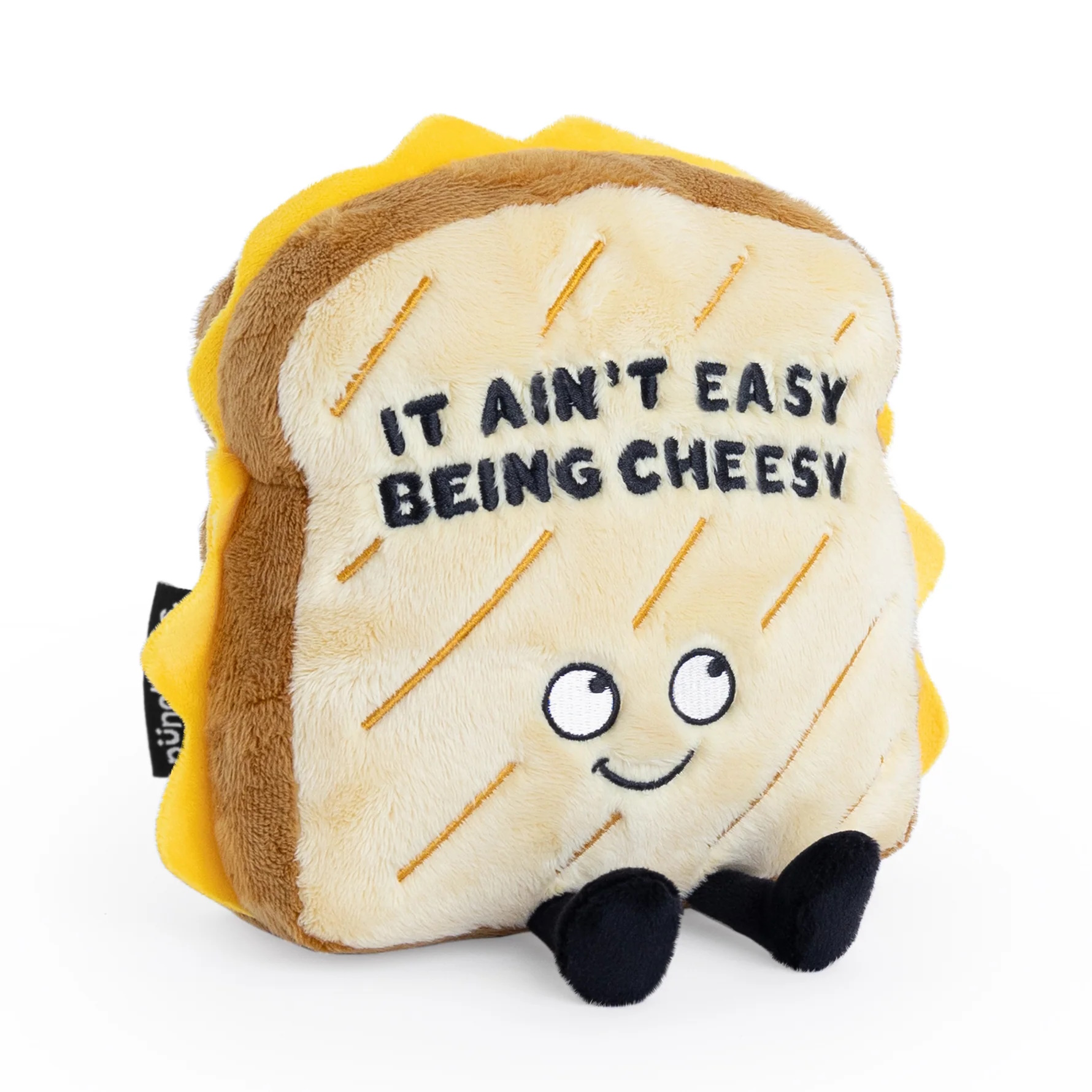 Punchkins Plush Ψημένο Τοστάκι Λούτρινο – "It Ain't Easy Being Cheesy"