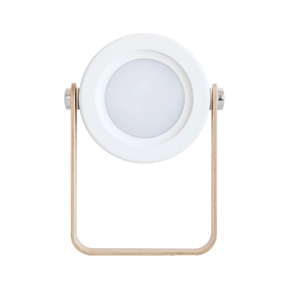 Designnest® LanternLamp |Janpim| Φορητό φαναράκι LED με διακόπτη αφής (λευκό)