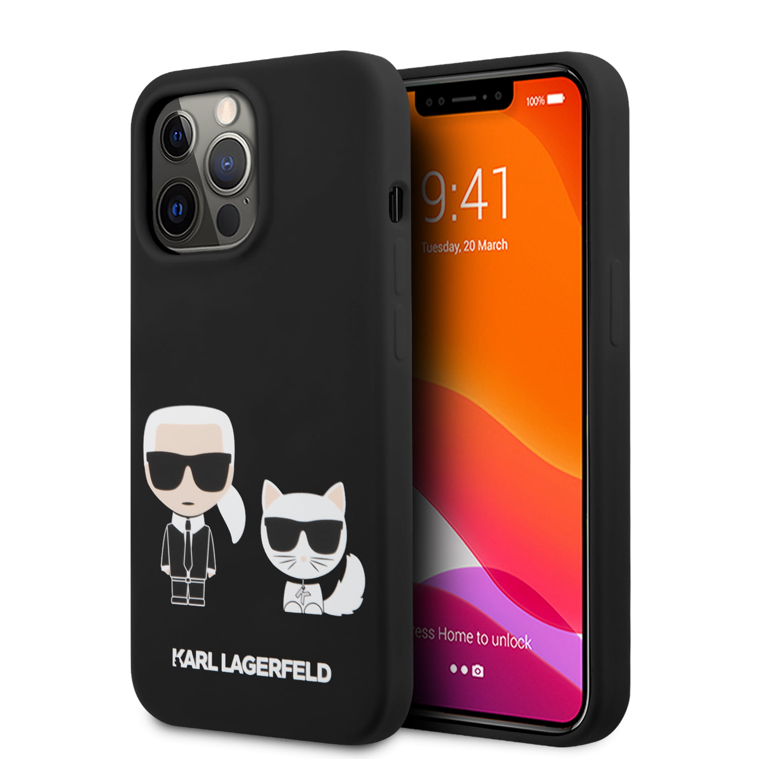 Karl Lagerfeld Hard Case Karl+Choupette Θήκη προστασίας – iPhone 13 Pro Max (Black)