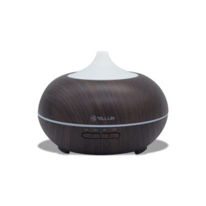 Tellur WiFi Smart Aroma Diffuser Συσκευή για αρωματοθεραπεία τηλεχειριζόμενη μέσω WiFi σε σκούρο καφέ (TLL331261)