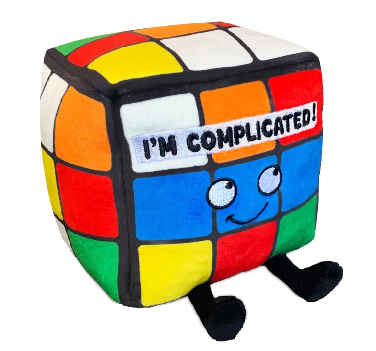 Punchkins Plush Κύβος Λούτρινο – "I'm Complicated"