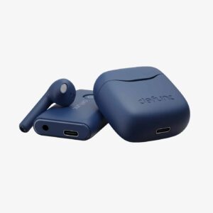 Defunc TRUE TRAVEL Kit Bluetooth 5.3 Ασύρματα True Wireless Ακουστικά με θήκη (Μπλέ)