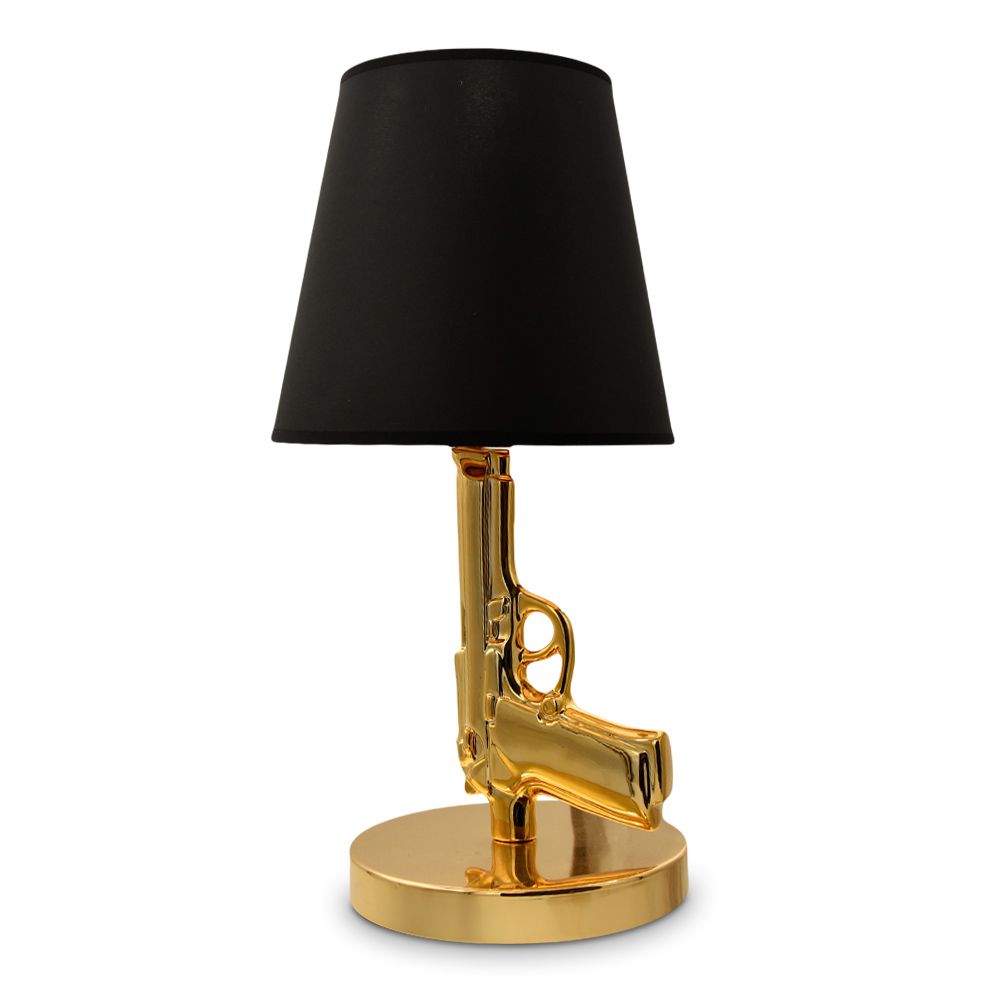 Golden Gun Lamp - Μοναδική Επιτραπέζια Λάμπα Beretta