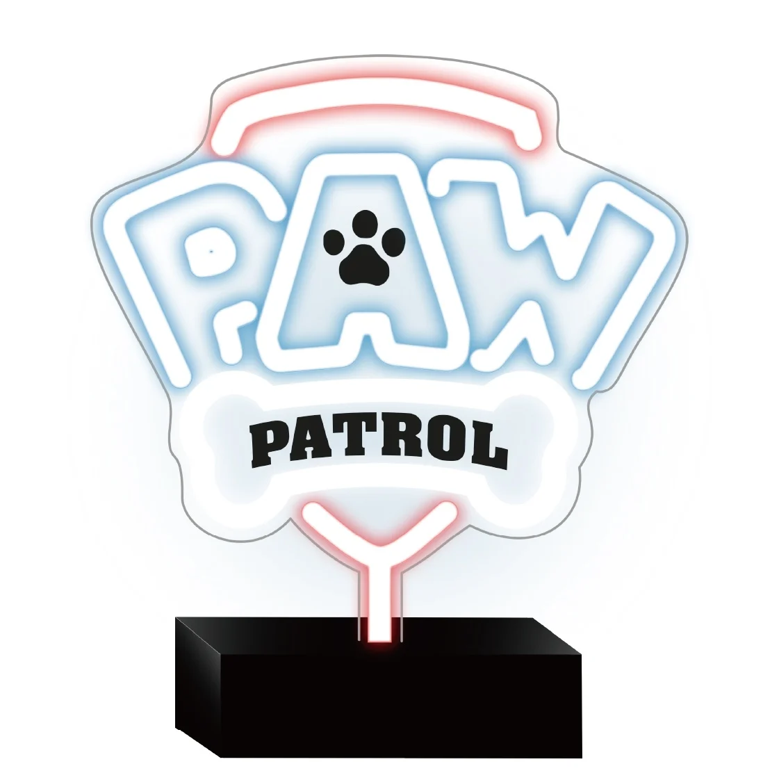 Forever Neon LED - Paw Patrol Stand Logo - Παιδικό επιτραπέζιο φωτιστικό Paw Patrol