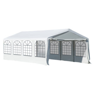 Outsunny Gazebo Outdoor Party Marquee