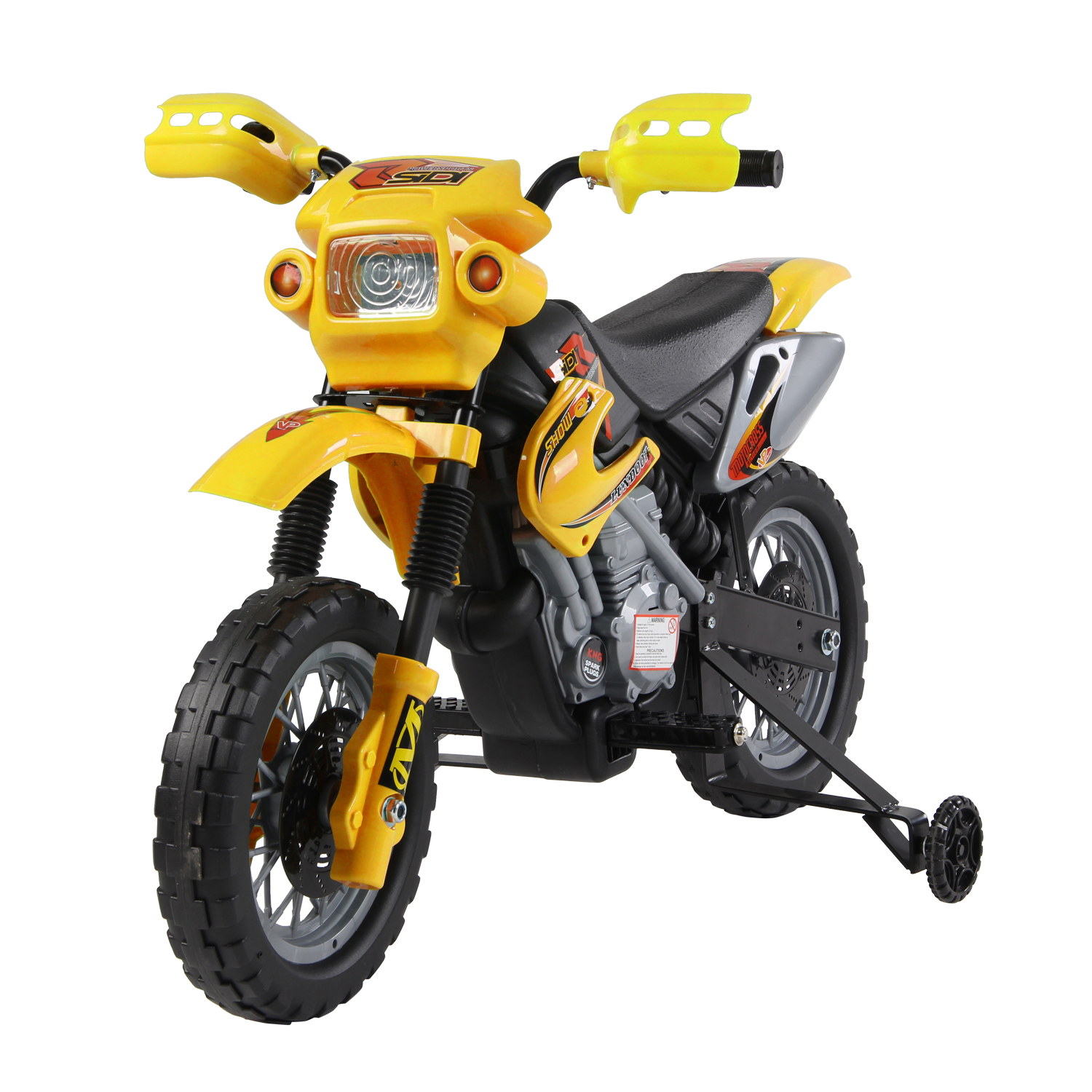HomCom Ηλεκτρικό ποδήλατο μοτοκρός για παιδιά με ρόδες