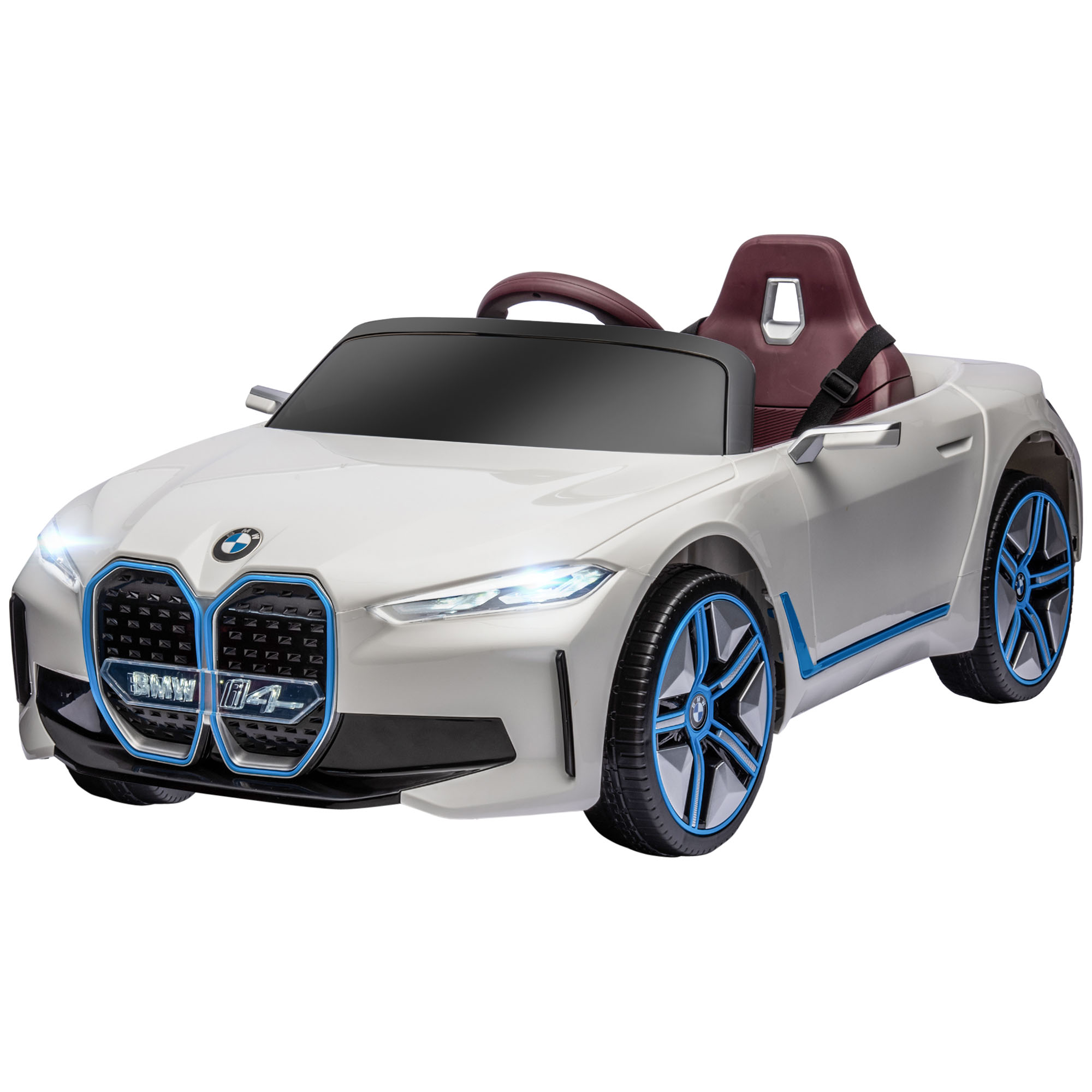 HOMCOM Electric Ride-On Toy Car για παιδιά 3-8 ετών με δίπλωμα BMW με Τηλεχειριστήριο