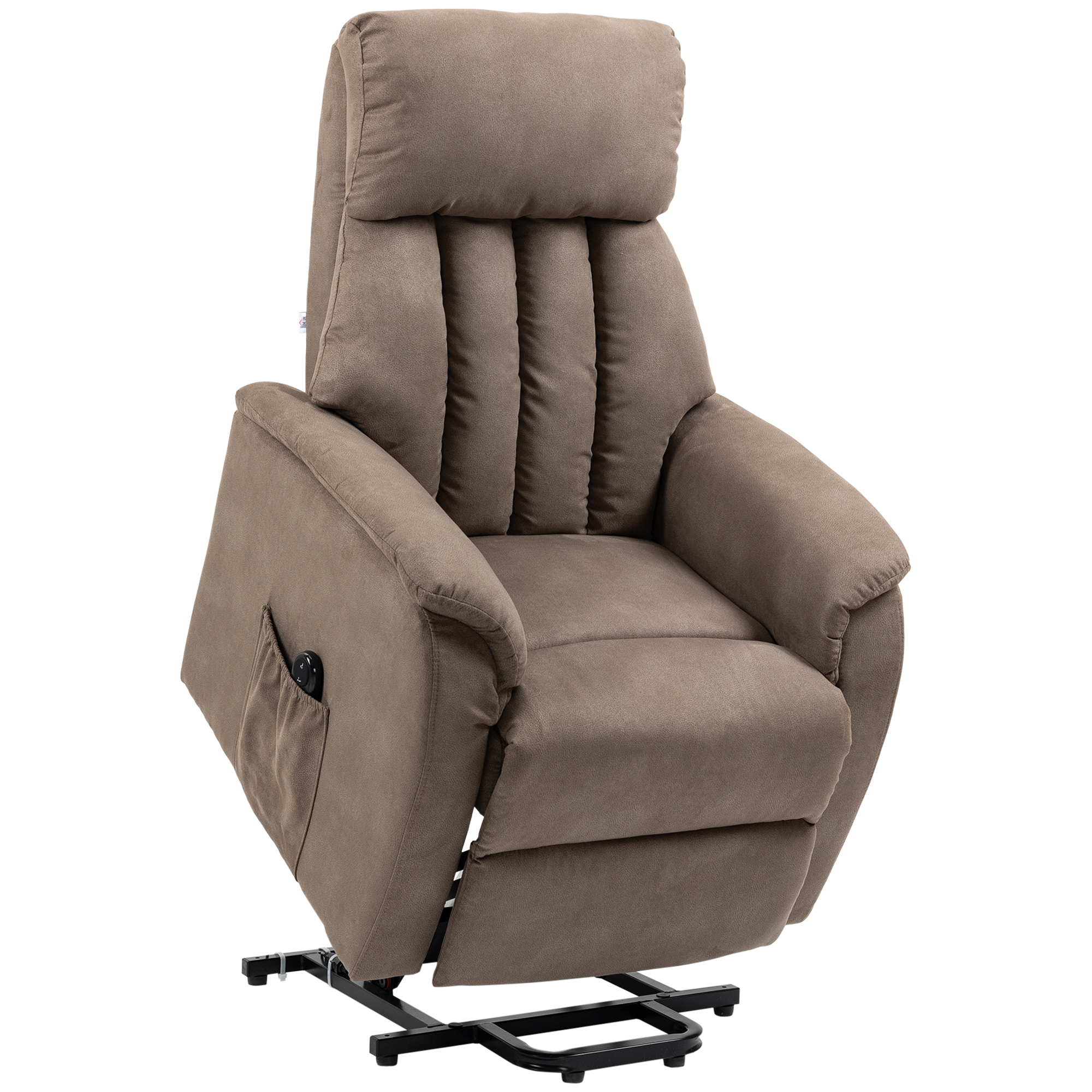 HOMCOM Lift Chair Ανακλινόμενη 150° max με τηλεχειριστήριο και στήριγμα ποδιών