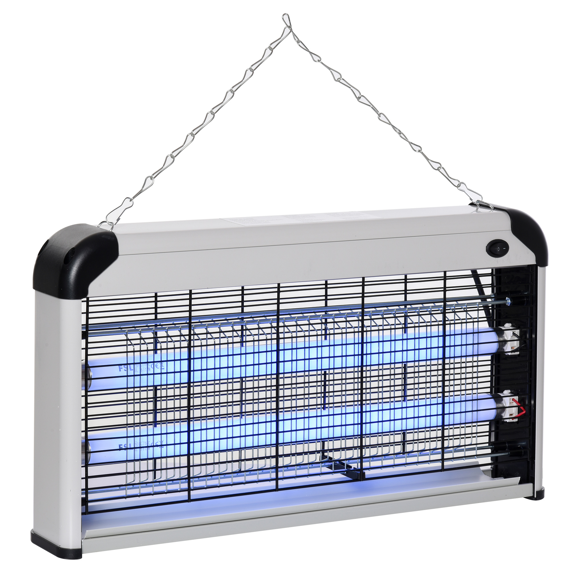 Outsunny Outsunny Outdoor and Indoor Insect Killer με λάμπα UV σκοτίας κουνουπιών για 60m²