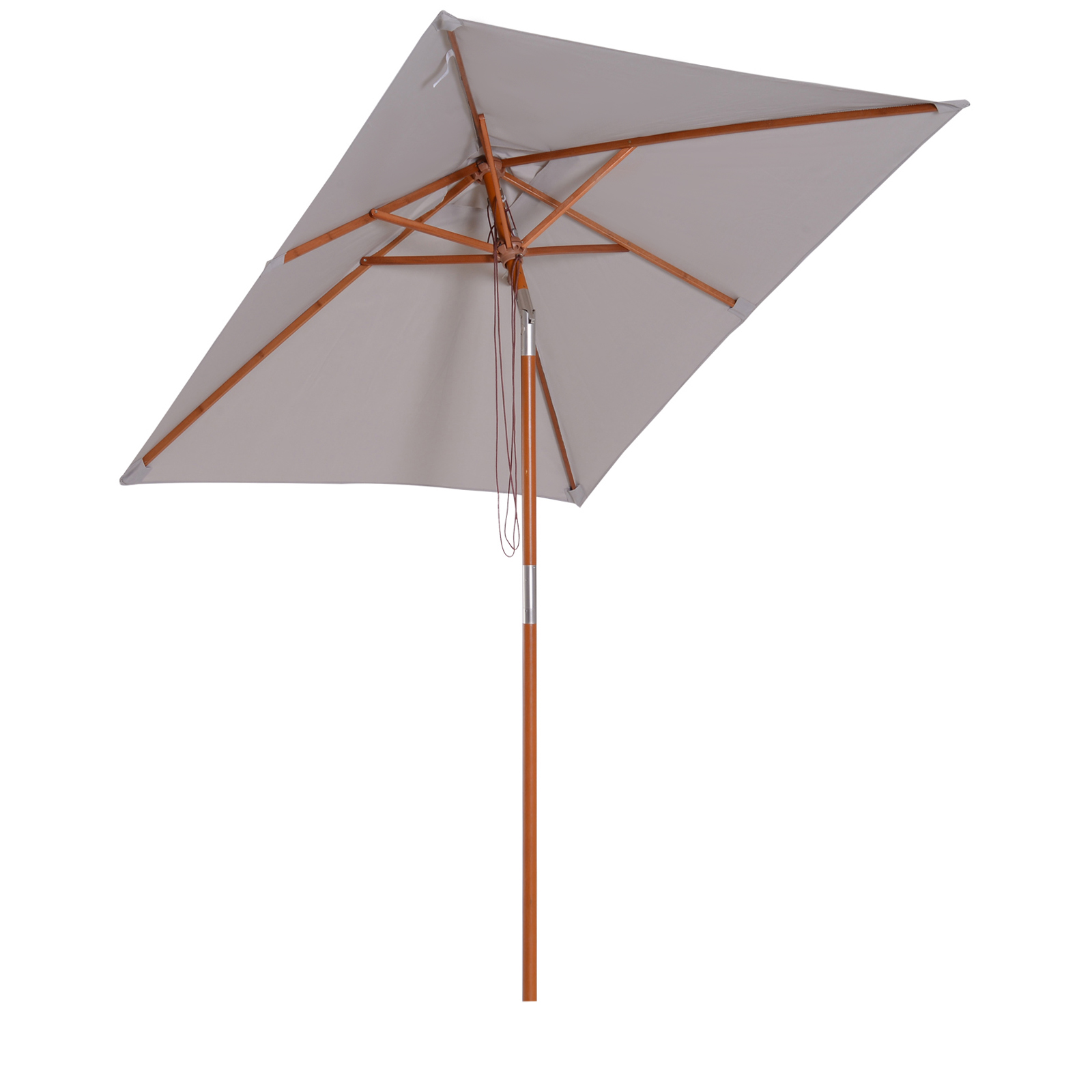 Outsunny ανακλινόμενη ομπρέλα κήπου 2x1