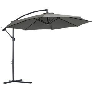 Outsunny Outsunny Outdoor Parasol Ατσάλινο πλαίσιο και Πολυεστέρας Αδιάβροχο Anti-UV Φ300x250cm