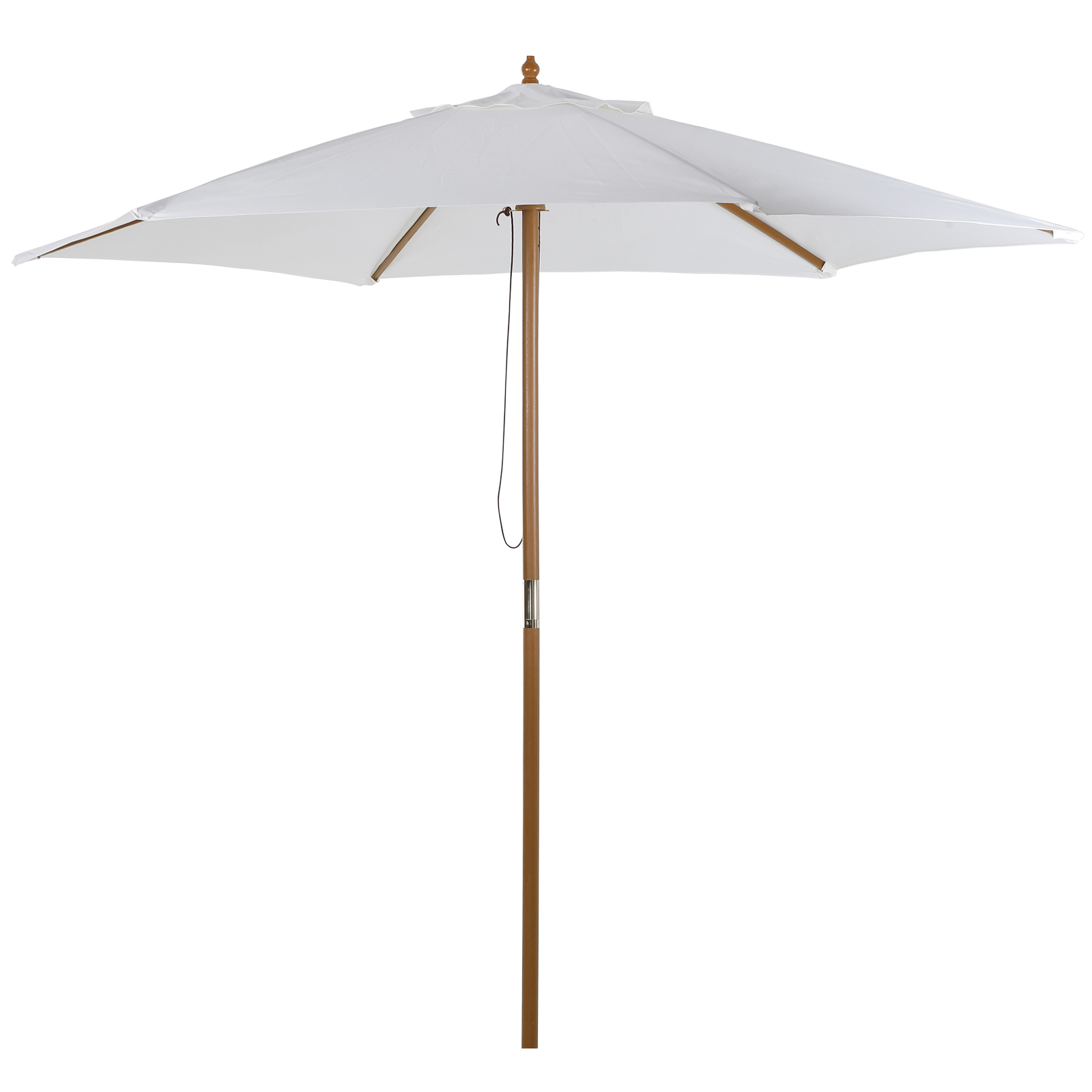 Outsunny Bamboo Garden Umbrella