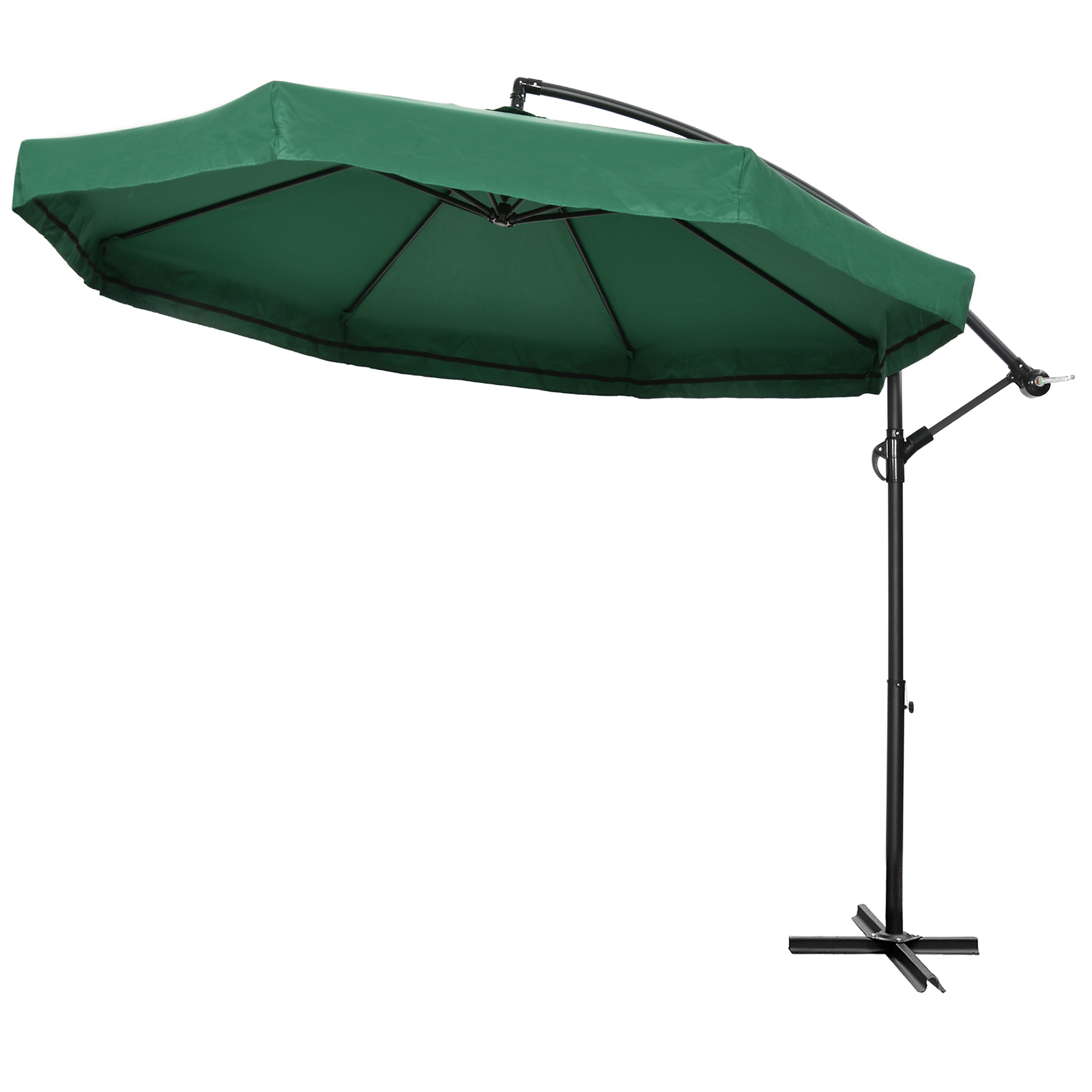 Ομπρέλα Outsunny Garden 3x3 m με κουνουπιέρα
