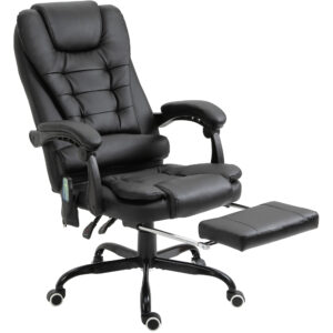 Καρέκλα γραφείου με 7 δονούμενους πόντους και 155° ανακλινόμενη πλάτη
