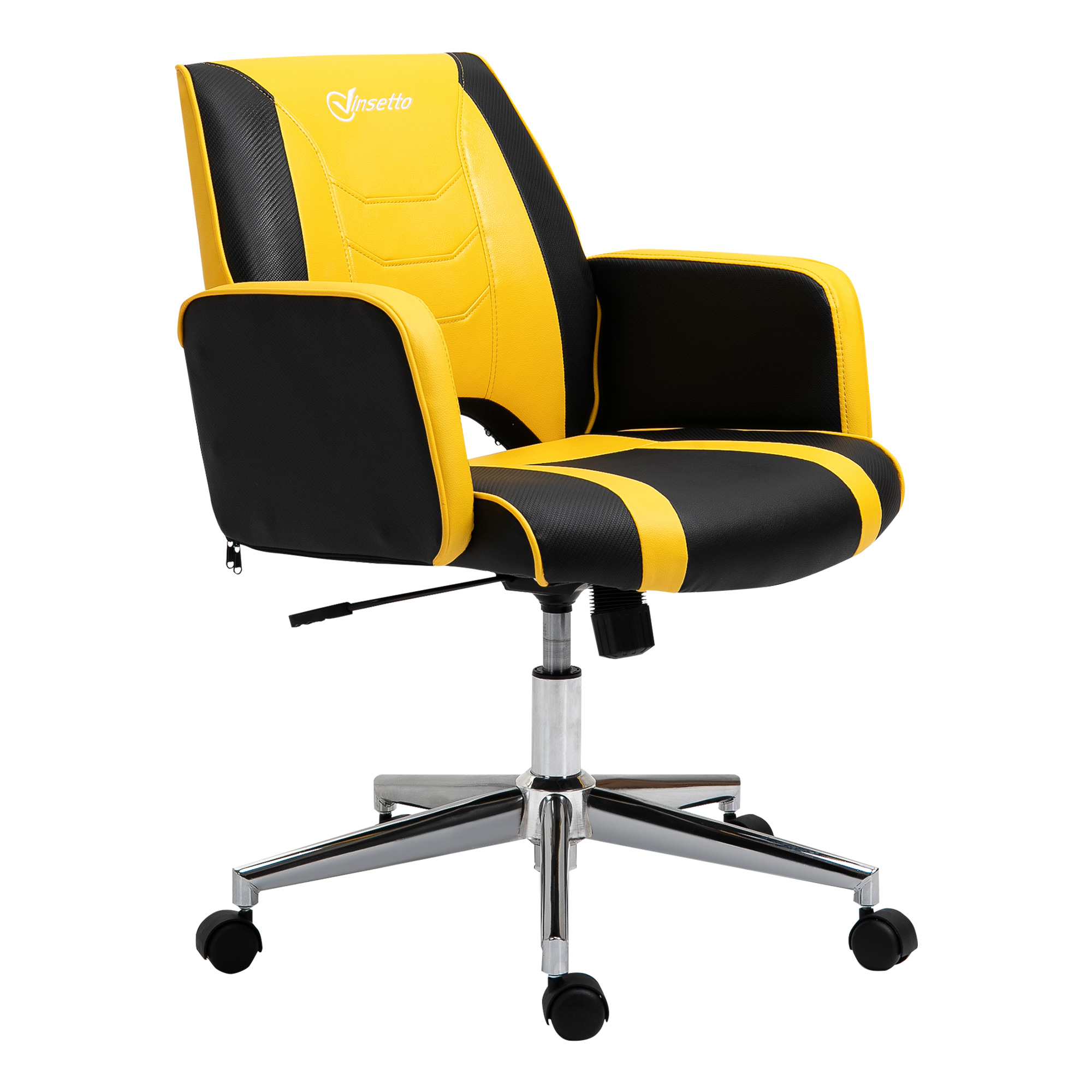 Καρέκλα γραφείου Vinsetto Καρέκλα gaming Σκαμπό Racing Εργονομικό ρυθμιζόμενο ύψος