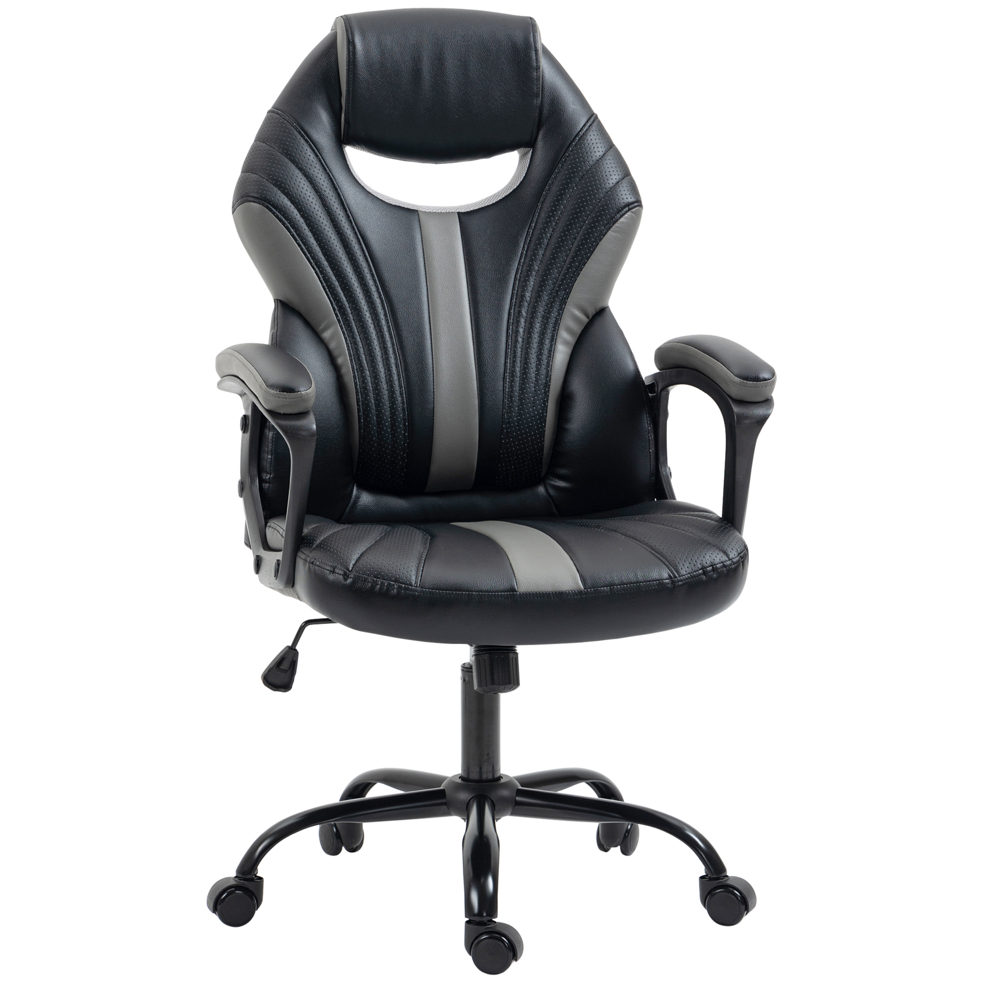 Καρέκλα γραφείου Vinsetto Gaming Style από ψεύτικο δέρμα με λειτουργία λικνίσματος