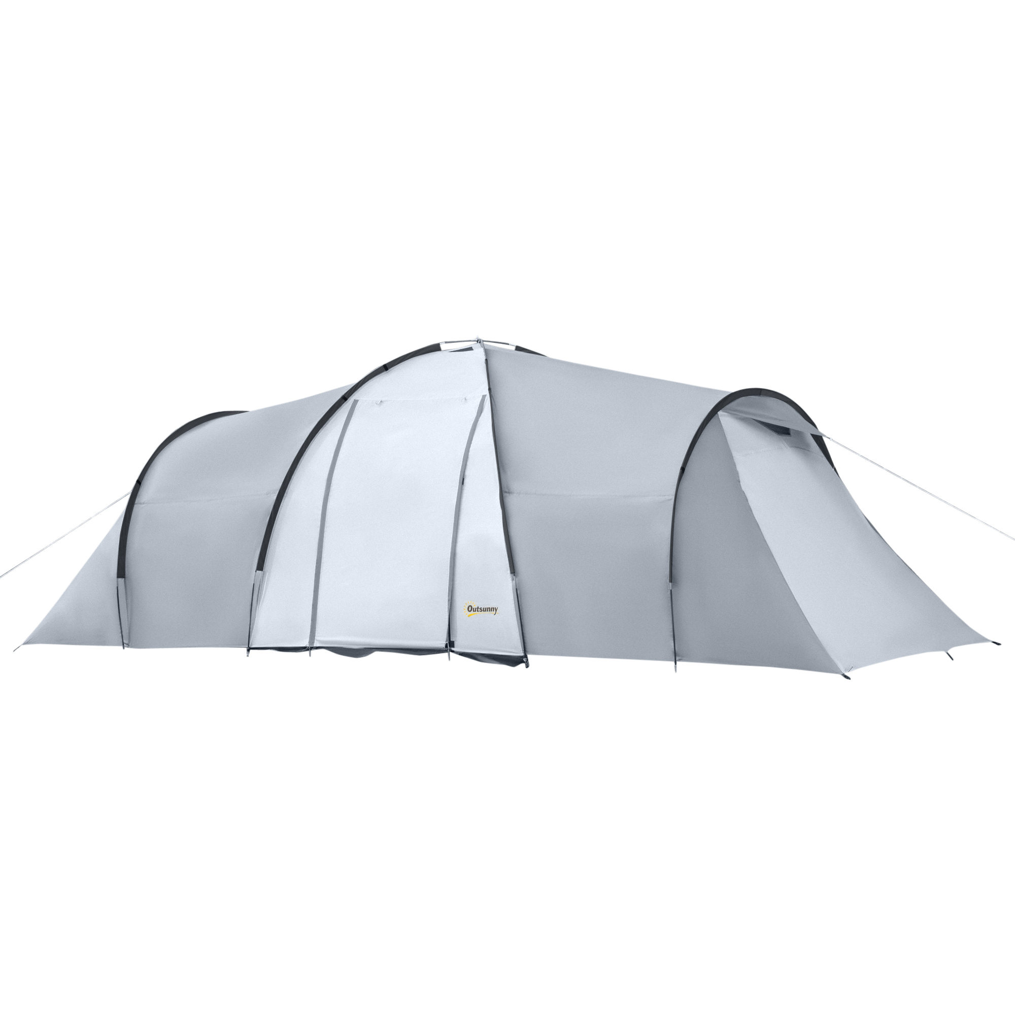 Σκηνή Camping Outsunny 4-6 Ατόμων με 2 Δωμάτια Αδιάβροχη με κουβούκλιο