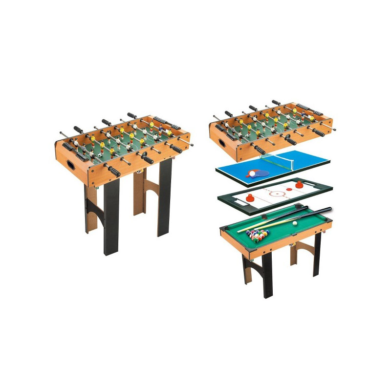 Πολυλειτουργικό Τραπέζι Παιχνιδιών 4 σε 1 HOMCOM A70-019