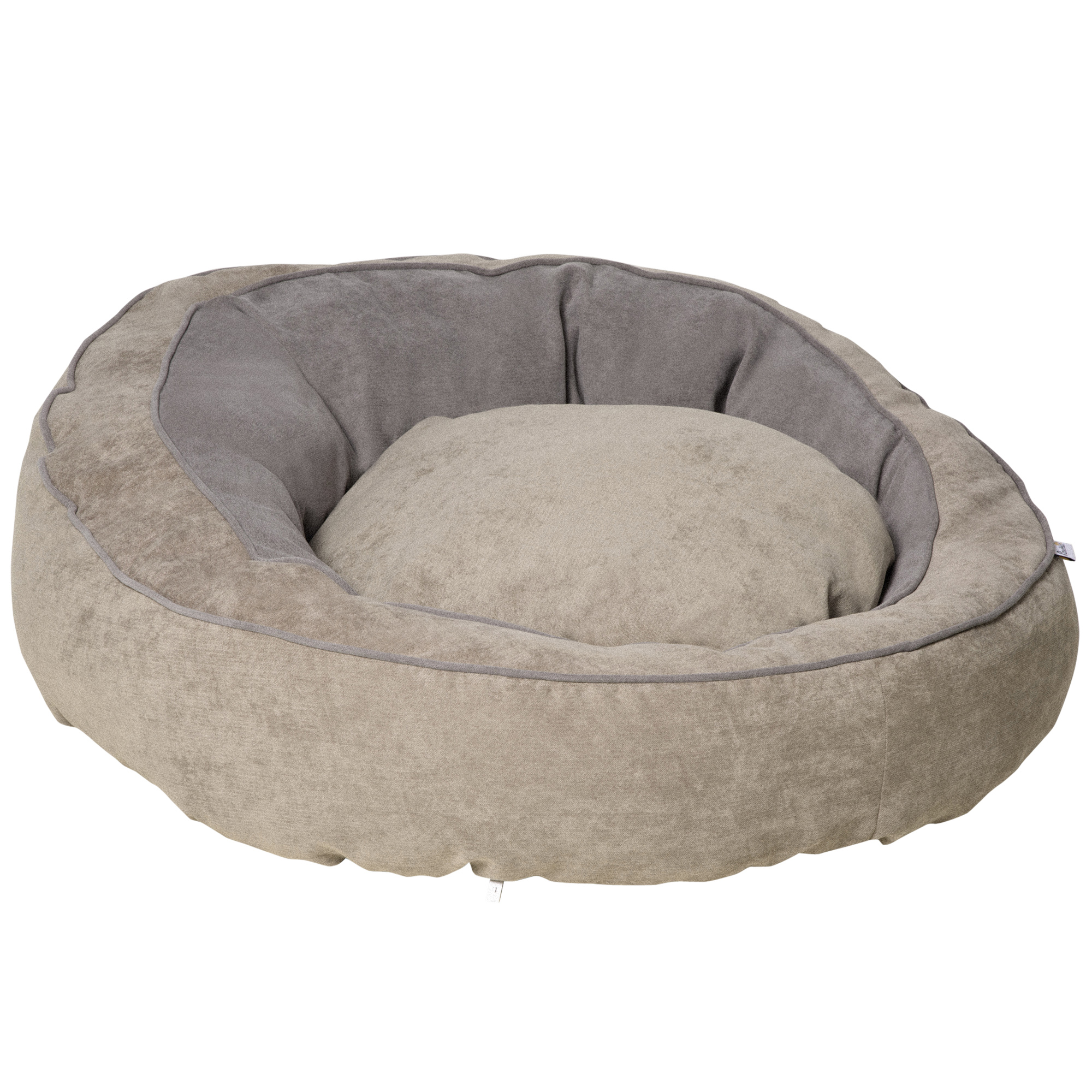 Κρεβάτι PawHut με επένδυση για σκύλους και γάτες με μαξιλάρι και υπερυψωμένες άκρες