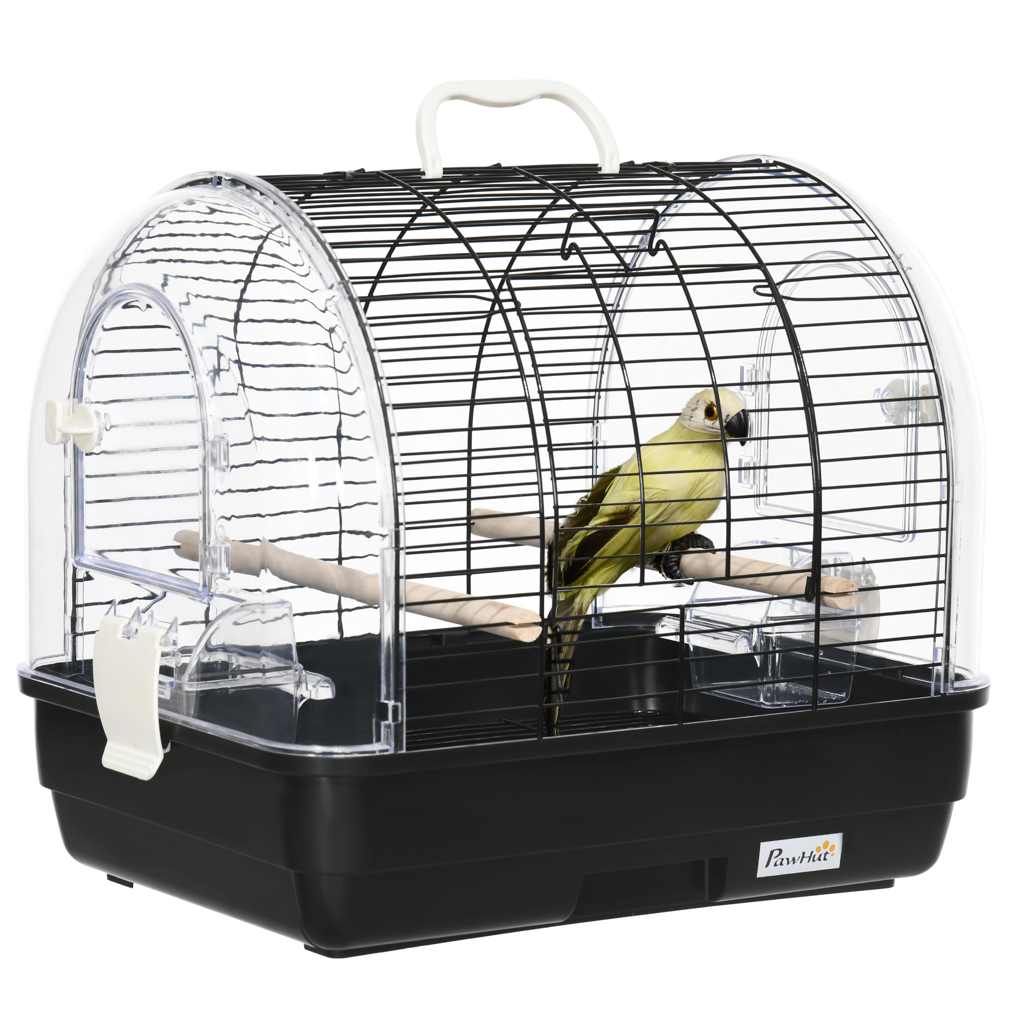 PawHut Steel Bird Cage with Perches