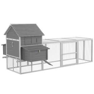 Pawhut Garden Chicken Coop με κοτέτσι