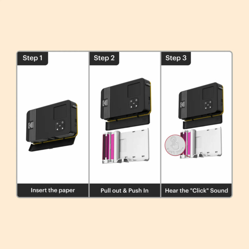 Kodak 30 Photo Cartridge for Mini Shot Combo Printers and Cameras C210/C210R (5.3 x 8.6 cm) - Image 4
