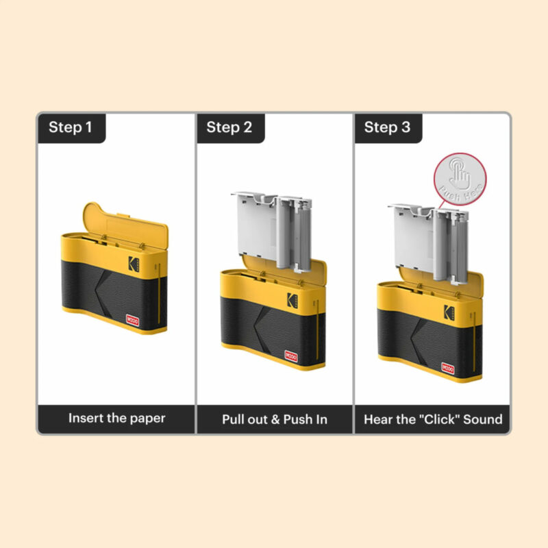 Kodak 30 Photo Cartridge for Mini Shot Combo Printers and Cameras C210/C210R (5.3 x 8.6 cm) - Image 5