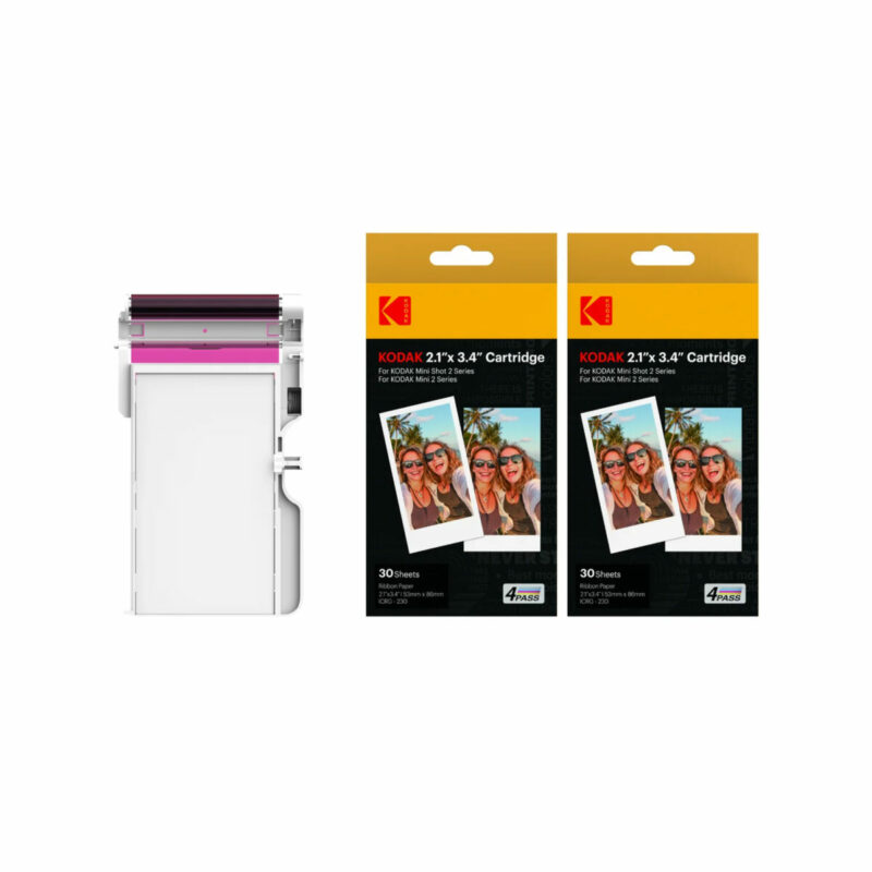 Kodak 30 Photo Cartridge for Mini Shot Combo Printers and Cameras C210/C210R (5.3 x 8.6 cm) - Image 6