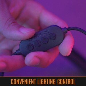 Streamplify Light 10 Streaming Ring Light - Black - 26cm & tripod - selfie stick - Image 13