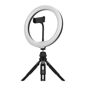 Streamplify Light 10 Streaming Ring Light - Black - 26cm & tripod - selfie stick - Image 3