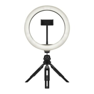 Streamplify Light 10 Streaming Ring Light - Black - 26cm & tripod - selfie stick - Image 5