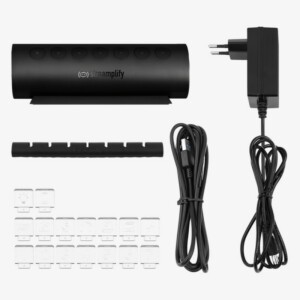Streamplify HUB CTRL 7, 7x USB 3.0 Type A, RGB, 12V, EU Power Cable - black - Image 9