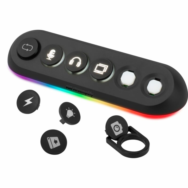 Streamplify HUB DECK 5 -  5 Port Streaming Deck 4x USB 3.0, 1x USB 2.0, RGB, 12V - Image 4