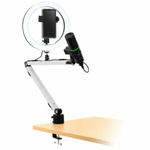 Streamplify MOUNT ARM, Microphone Arm with Table Clamp 2,5kg load, white - Image 2