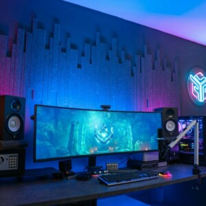 Streamplify ACOUSTIC PANEL - 9 Pack, grey 60x30cm, 12mm -20db noise reduction - Image 7