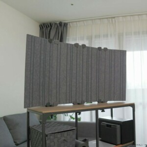 Streamplify ACOUSTIC PANEL - 9 Pack, grey 60x30cm, 12mm -20db noise reduction - Image 8