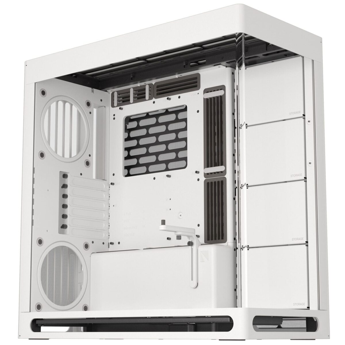 pcz-4251442512132 HAVN HS 420 white Premium Midi Tower Case - without vertical GPU support - Image 1