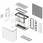 HAVN HS 420 white Premium Midi Tower Case - without vertical GPU support - Image 9